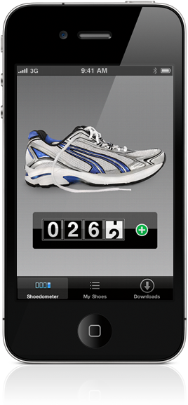 Shoedometer on iPhone